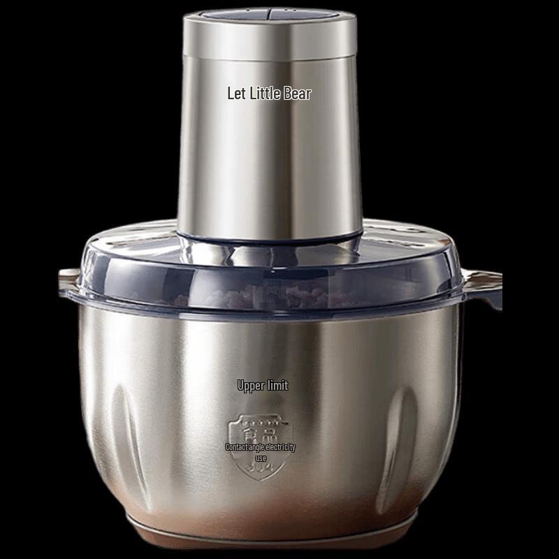 Bear 3L Electric Stainless Steel Meat Grinder CN plug (adapter included)
