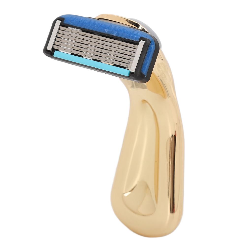 Men Manual Razor Six Blades Waterproof Precise Portable Removable Quick Trim Shaving Razor for Male