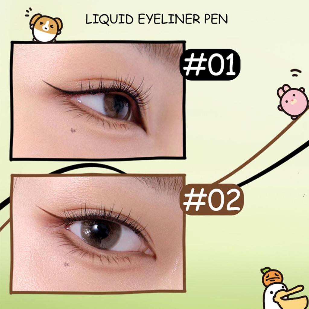 LITTLE ONDINE SLIM SILKY EYELINER 0.5ml/0.02fl.oz (2 Color Options)