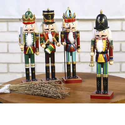 Fabrikdirekt 30cm Nussknacker Puppe Soldat Dekoration kreative Dekoration Geschenk Spot Asuit Schwert