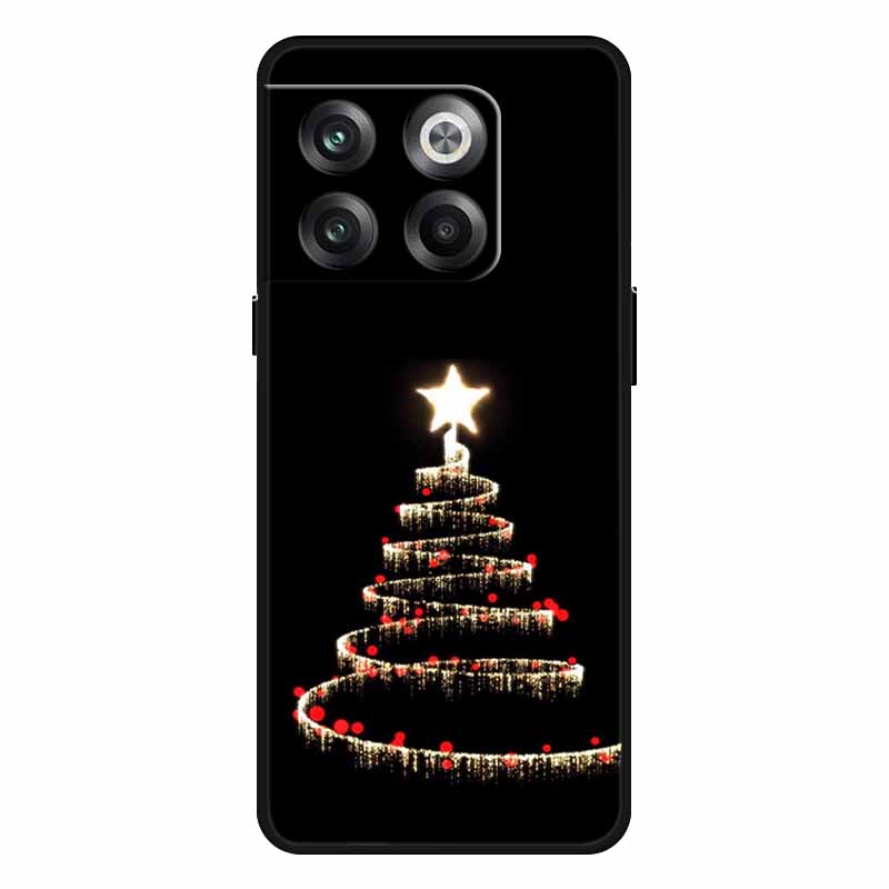 For Oneplus 10T Case 10 Pro Christmas Silicone Soft TPU Cover for Oneplus Nord N20 SE One plus ACE Pro 10T Coque New Year Gift