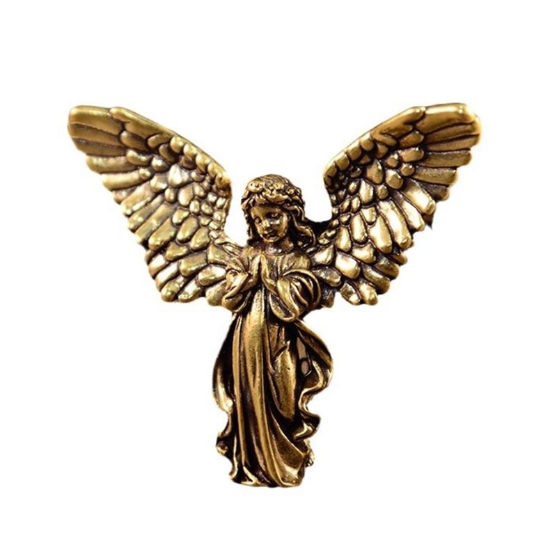 Handmade Brass Figurine Elegant for Home Decoration Brass Statue for Living Room or Office Display Elegant 1