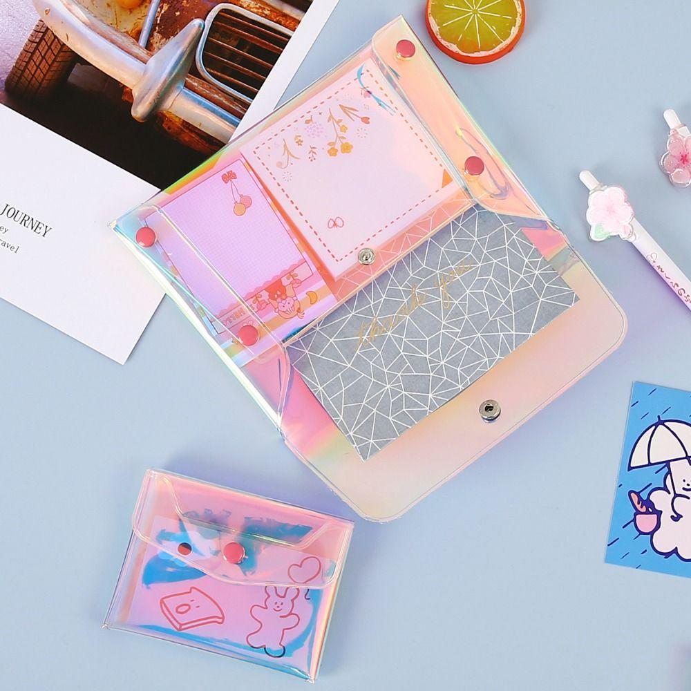 Multifunctional Pocket Wallet Transparent Credit Card Holder Portable Storage Bag  Men&Women