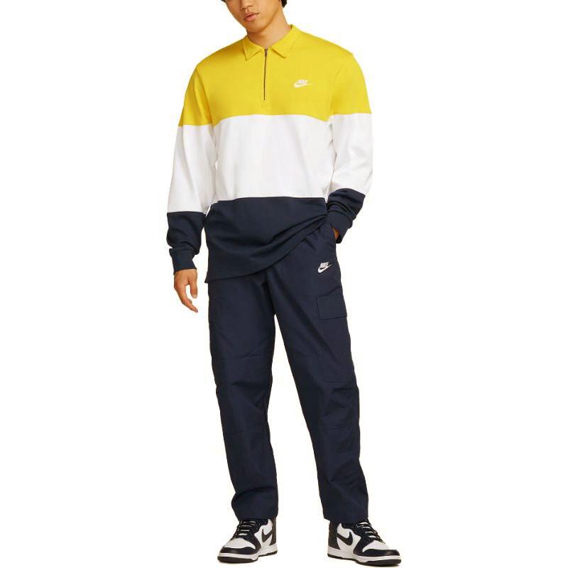 New Nike Club Casual Pants Men's Blue DX0614-410