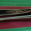 [Pre-Owned] Zumi Double G Buckle Leather Large Capacity Shoulder Crossbody Tote Bag Medium - Very Good #KV32HG
