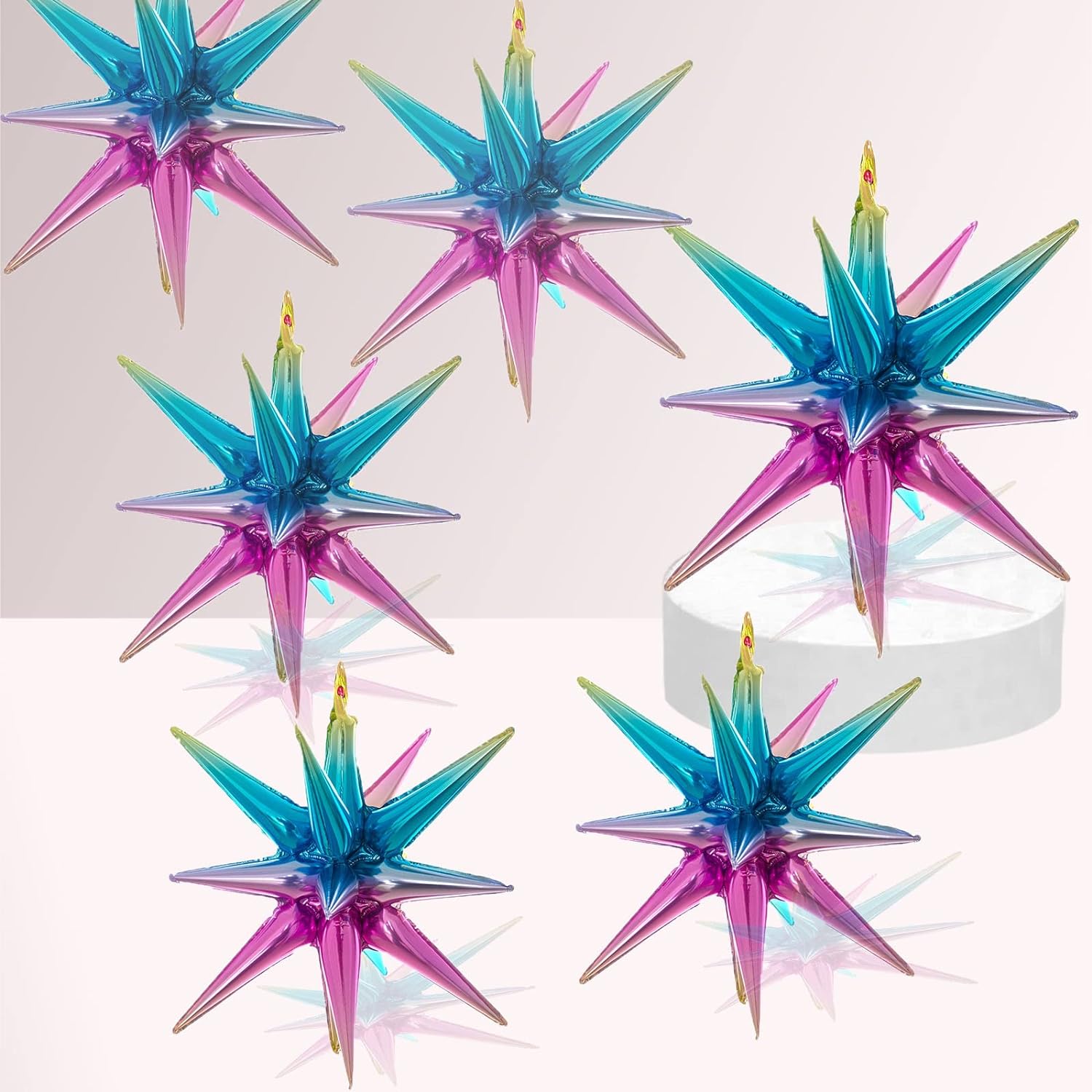 

Воздушный шар со звездой взрыва, 60 шт., воздушные шары с черной звездой, 26 дюймов, 12-точечные воздушные шары со звездами, воздушные шары из фольги с шипами, воздушные шары с конусом звездообразования, декор для дня рождения, свадьбы