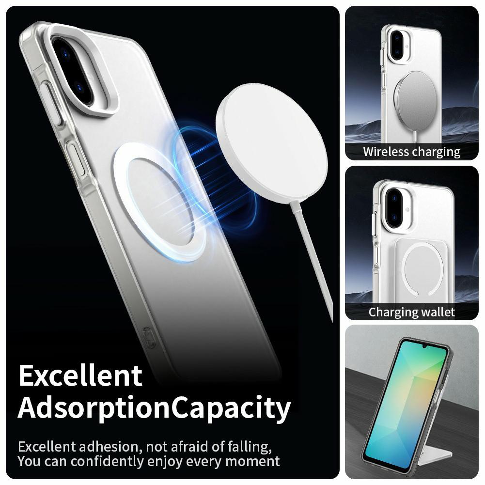 For Samsung Galaxy A07 4G Case Compatible with MagSafe Anti Drop Hybrid Phone Back Cover