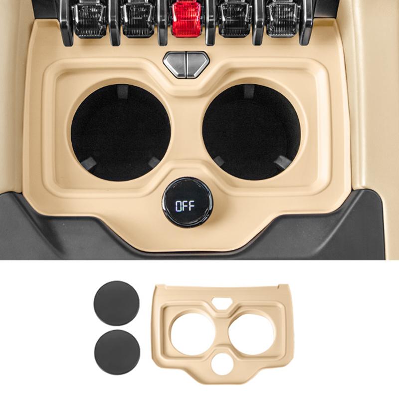 For BYD Leopard 8 Denza B8 2025+ Silicone Door Handle Card Slot Storage Box Water Coaster Storage Box Auto Accessories