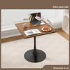 Compact Round Table: Ideal for Balcony, Living Room, or Business Meetings
