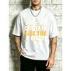 Casual Fun Style Mens Crewneck T-Shirt Loose Fit Cotton Fashion Versatile Soft And Comfortable Fabric  ,Summer And Spring Season Perfect Gift