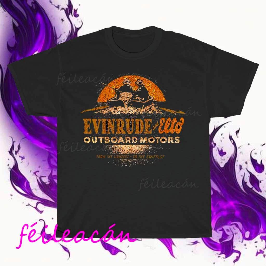 

Brand New Evinrude Outboards Logo American T-Shirt Funny Size S to 5XL 4XL