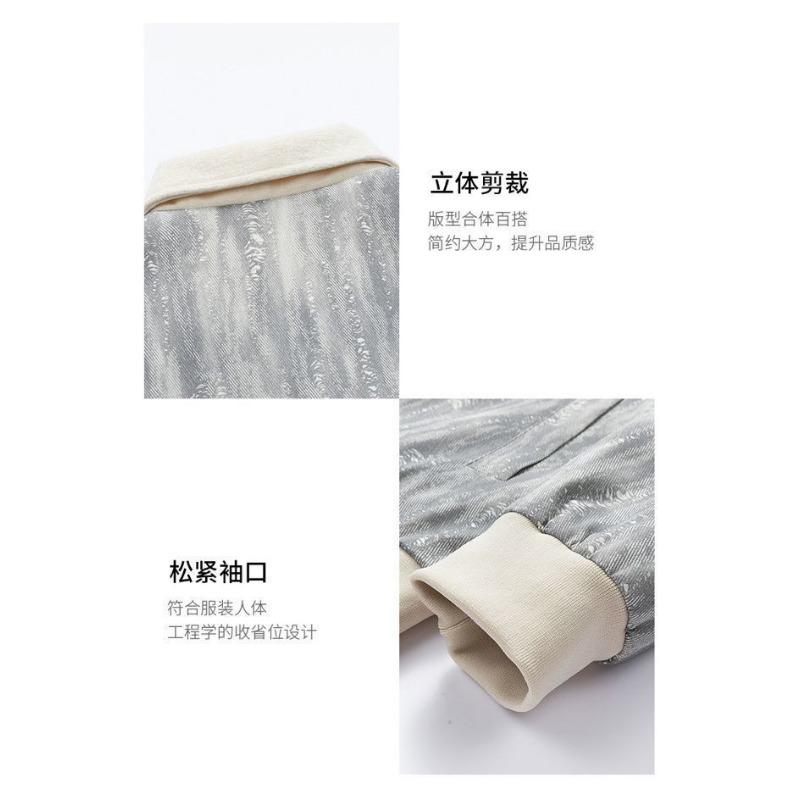 Spring and Autumn New Lapel Trendy Jacket Retro Loose Tie-Dye Casual Work