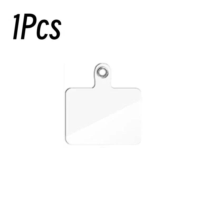 

Protable Anti-fall Clear Phone Lanyard Cards Replaceable Flexible Tether Tabs Transparent Phone Case Pandent Gasket for IPhone