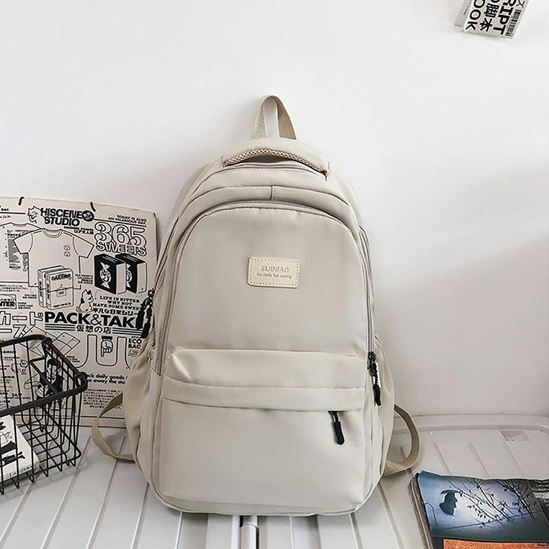 High Capacity Waterproof College Backpack Women Laptop School Bags Travel Book Bag