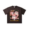 260 GSM Double Yarn 32 Count 100% Cotton Spy Family V12 Anya Print Unisex Heavy Cotton T Shirt