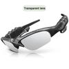 Sport Earphones Stereo Wireless Headset Bluetooth 5.0 Outdoor Smart Glasses Headset in car Calling Music With colorful Sun lens