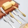 Butter Spreader Cutter Stainless Steel Ergonomic Handle Cutter for Baking And Breakfast Smooth Cream Jam