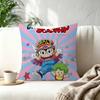 Dr Slump  ANIME  Cushion Cover Pillowcase Upholstery Sofa Throw Pillow Home Decor Pillowcas