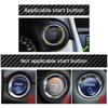 AIRSPEED Carbon Fiber Car Engine Start Button Sticker for Lexus IS250 IS200 IS300 ES350