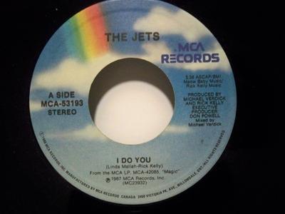 7inch Record JETS  I Do You MCA53193 MCA 1987 Canada Dance  Electronica Used