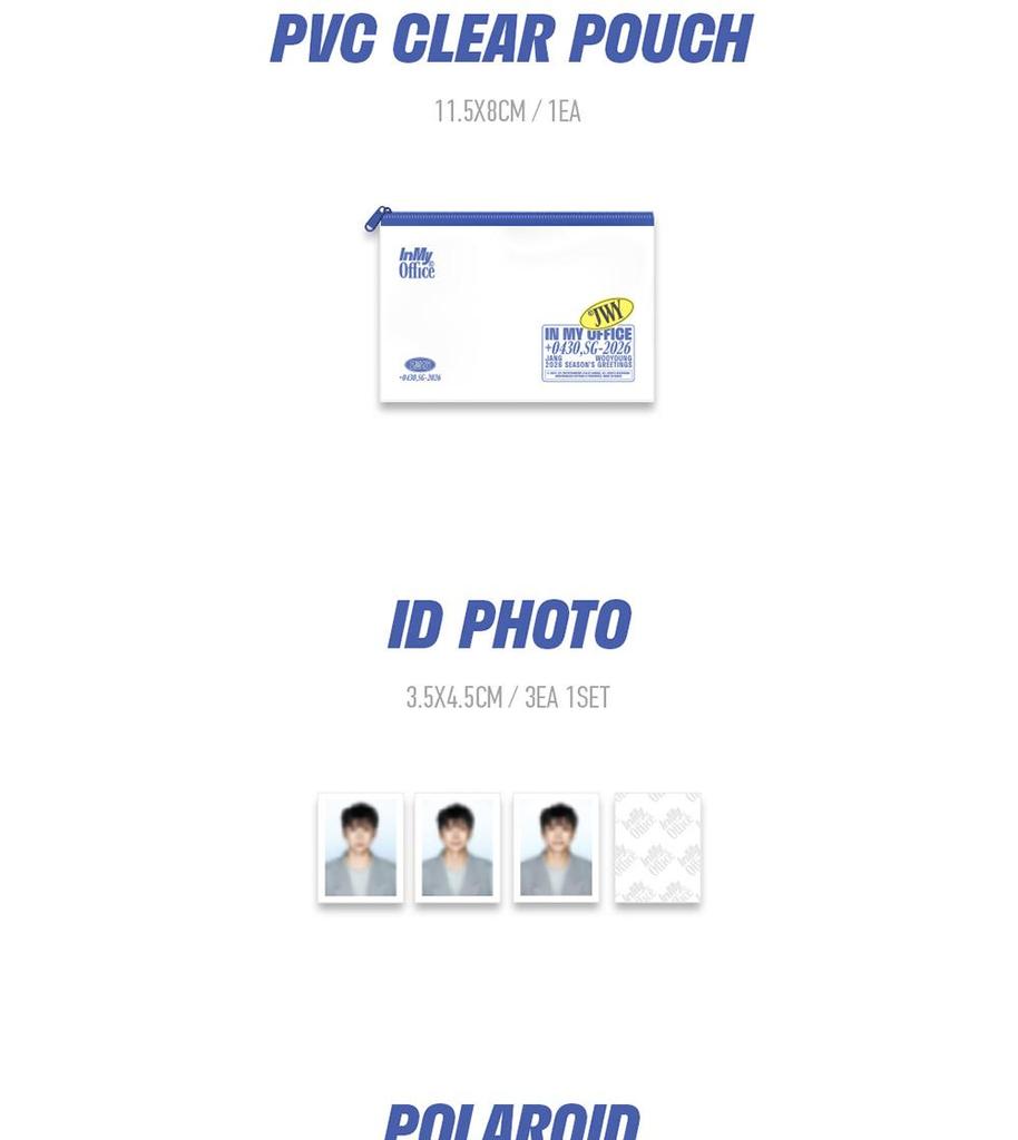 [PRE-ORDER] JANG WOOYOUNG (2PM) [In My Office] 2026 SEASON'S GREETINGS