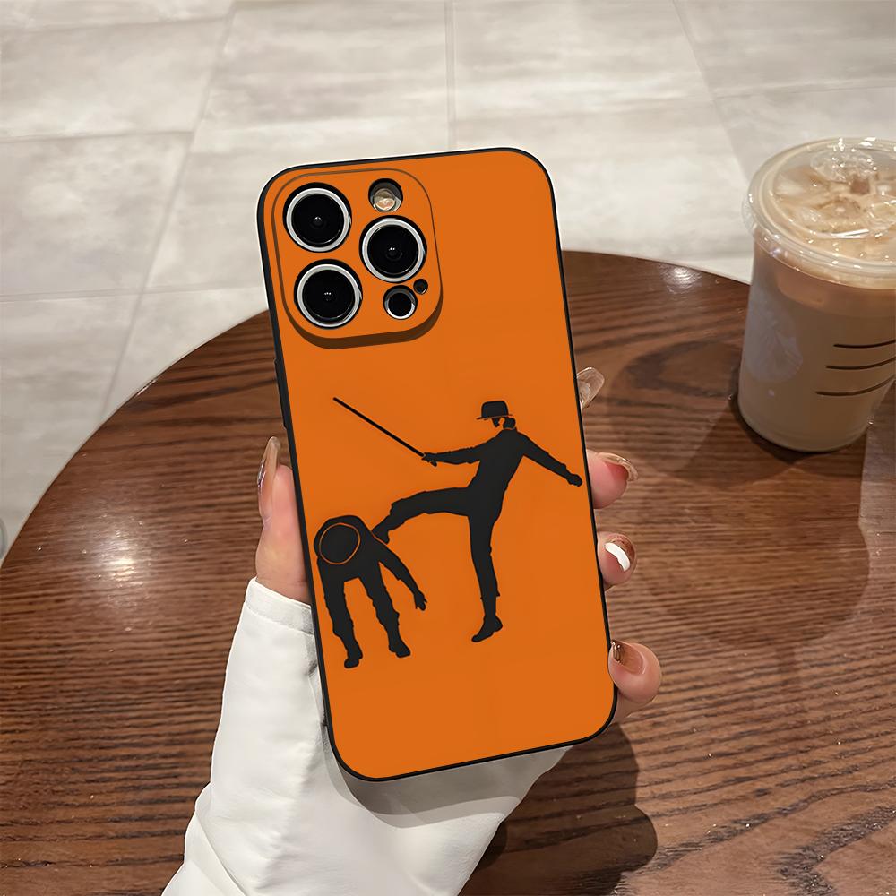Clockwork Orange Phone Case For Iphone 17 Pro Max 16 Pro Max 15 Pro 14 Plus 13 11 12 Xr X Xs Back Cover