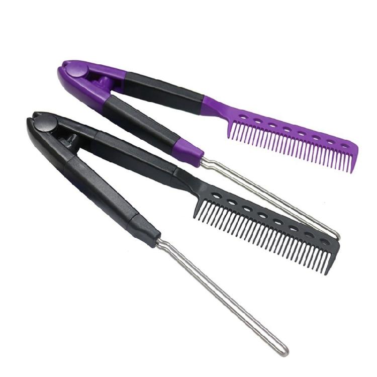 Efficient Hair Styling Comb Hair Straightening Brush Styling Combs Parting Comb Easy to Use for Home Use