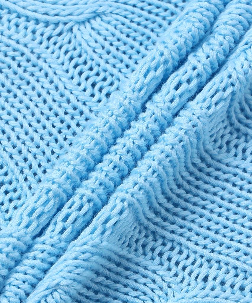 POLO RALPH LAUREN Cable Knit Cotton Crew Neck Sweater