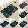 Anti-slip Waterproof Christmas Doormat Bathroom Kitchen Floor Mat Carpet Cushion
