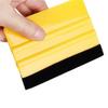 1x PE Plastic Squeegee Felt-Edge Scraper Car Decals Vinyl Wrapping Spatula Tool