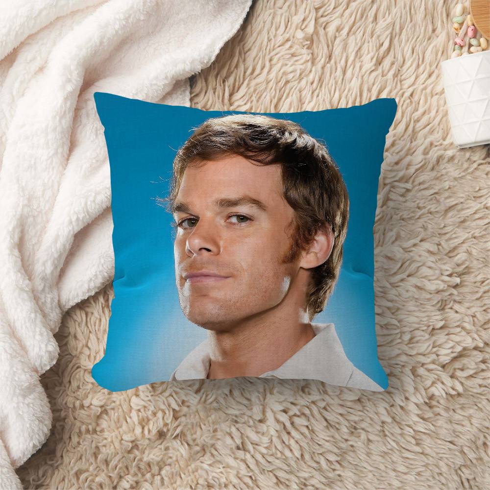TV D-Dexter Pillowcase toon Gift Cushion Cover Bedroom Home Sofa Chair Seat Decor pillow case