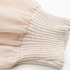 Strickpullover für Damen, lockeres Oberteil aus heller Seide, Frühling und Sommer, dünne Spitze, hohles Chiffon-Hemd