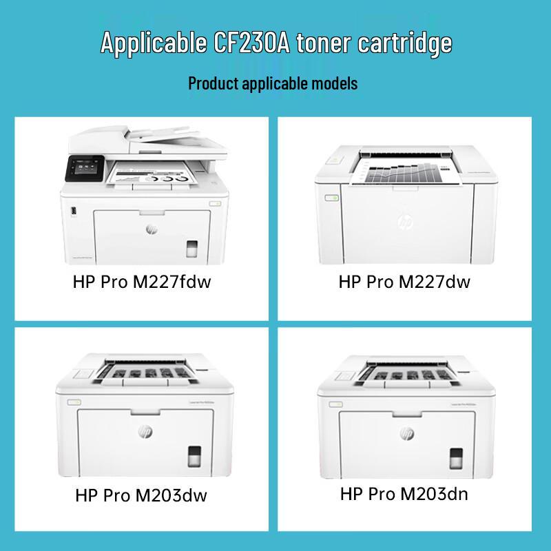 Kompatible schwarze HP CF230A/30A Tonerkartusche