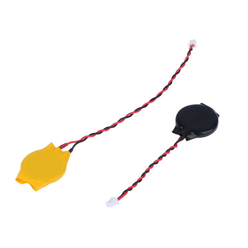 For Alienware Asus Dell Universal 3V 2Pin Cr2032 Bios Battery With Wire Cmos Battery Motherboard Laptop Replacement Battery