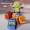1Pc Kids Transforming Car Construction Truck Robot Collision Rotation Transformation Random Color Cute Creative Toy