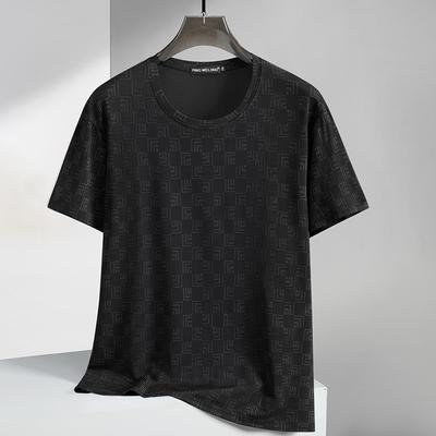 4XL-12XL Plus Size Tops Herren Übergröße T-Shirts Sommer Vintage Kleidung Mode Kurzarm T-Shirt