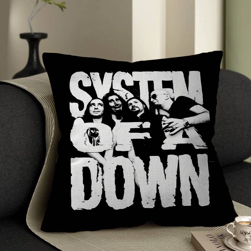 

S-System Of A D-Down Pillow Gift Home Office Decoration Pillow Bedroom Sofa Car Cushion CoverPillow Case 12x12Inch