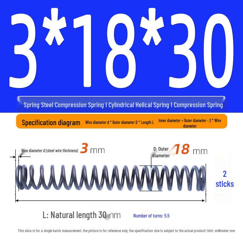 Compression Spring Y-Type Shock Absorbing Coil 3*16/17/18/19/20