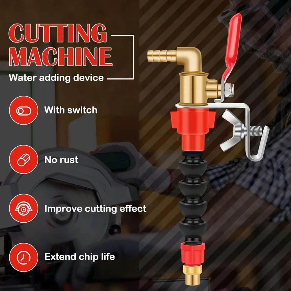 1Pcs System Coolant Misting Water Nozzle Cooling Sprayer Nozzle  For Marble Brick Tile Cutting