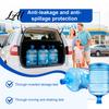 Replacement Dustproof Lid for 5 Gallon Jug Water Cap Silicone Reusable Non Spill Tight Fit Sealing Container Bottle Caps 55mm Dispenser