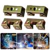 Set Of 4 Magnetic Welding Clamps With Adjustable Force Sturdy Metal Working Tool For Diverse Metalworking Needs