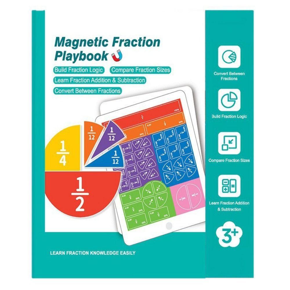 Educational Score Teaching Aids Magnetic Fraction Demonstration Tool Classroom Demonstration