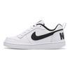 Nike Court Borough Low GS Biela Čierna Detské Tenisky 839985-101