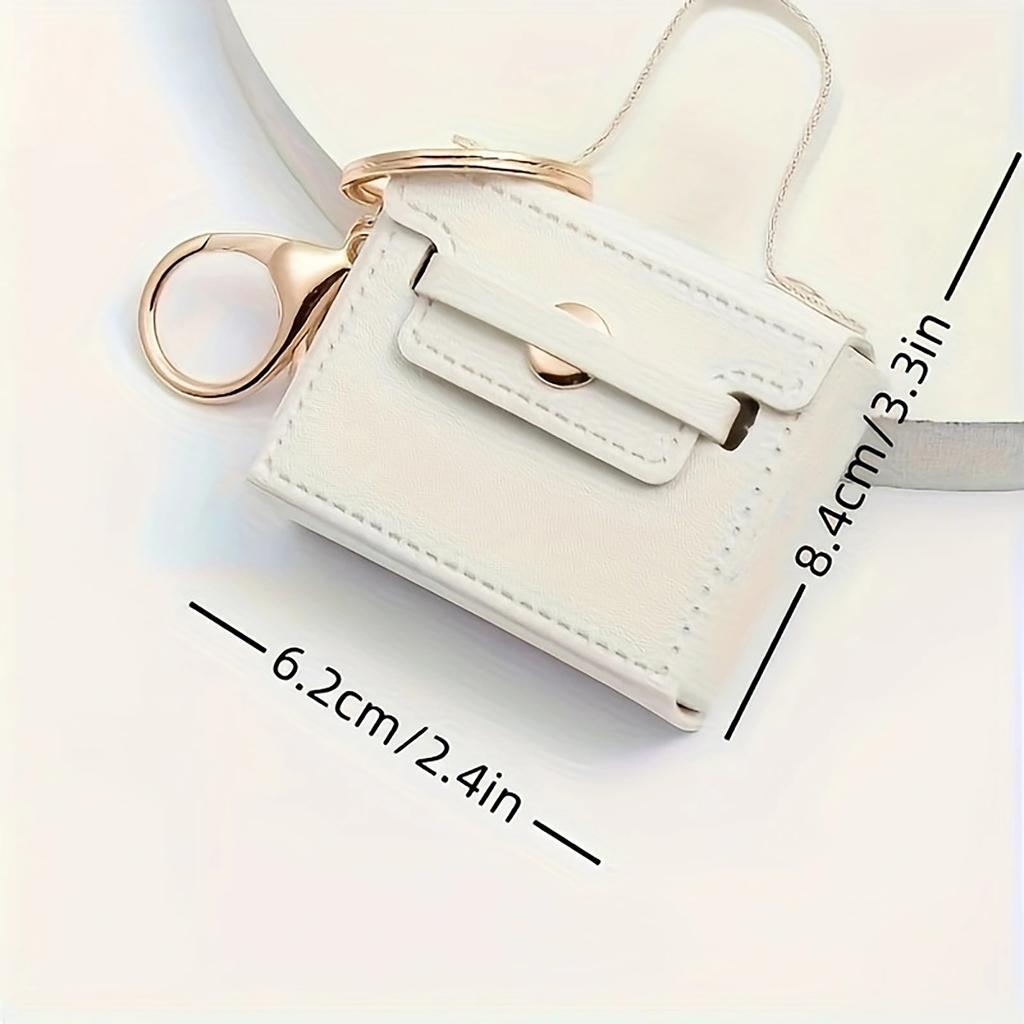 Mini Keychain Nette Candy Farbe Kleine Quadratische Tasche Anhänger Kreative Kawaii Auto Dekoration Tasche Zubehör Großhandel