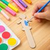 Madeira para Artesanato de Pintura DIY, Discos de Madeira para Crianças