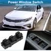 Power Window Switch No.935702T500 Front Left Driver Side Window Control Switch for Kia Optima 2014-2015 Black