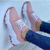 New Sneakers Women Shoes Pattern Canvas Shoe Casual Women Sport Shoes Flat Lace-Up Adult Zapatillas Mujer Chaussure Femme