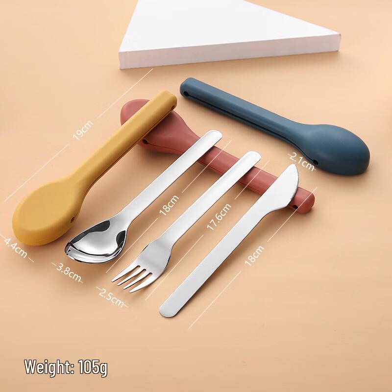 Portable 316 Stainless Steel Cutlery Set