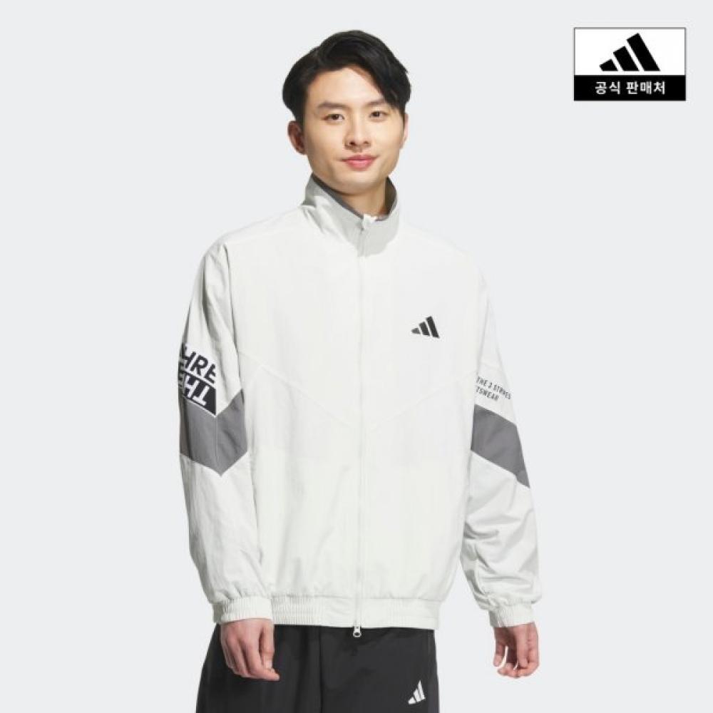 

Куртка тканая Adidas свободного кроя на сетчатой подкладке Ka1264 KA1264/AS