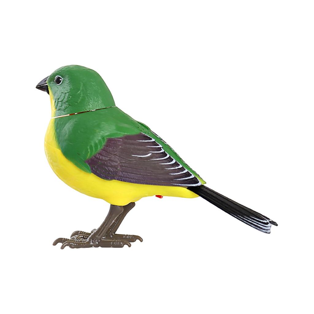 Fun Simulation Bird Voice Controlled Light Controlled Bird Children's Electric Sensing Toy